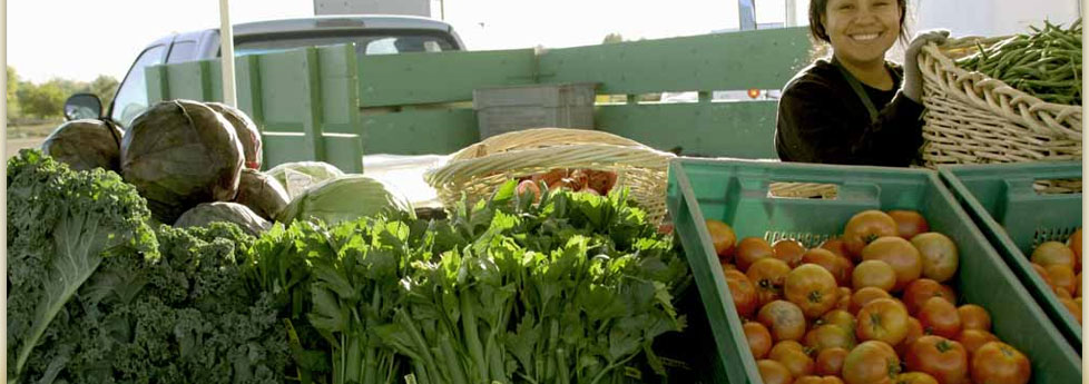 locally grown produce