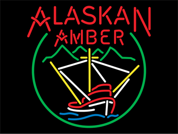 Alaskan Amber Neon Sign