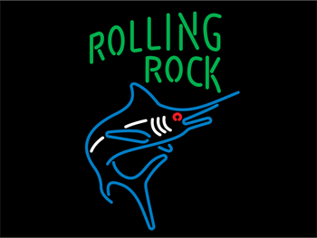 Rolling Rock Neon Sign